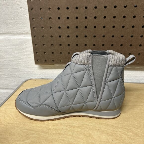 Teva Women’s Ember Mid Quilted Slippers Winter Hiking Boots Gray Size 6 - Picture 5 of 9